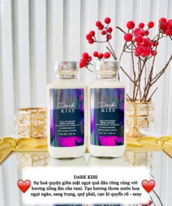 sua duong the bath body works dark kiss body lotion1