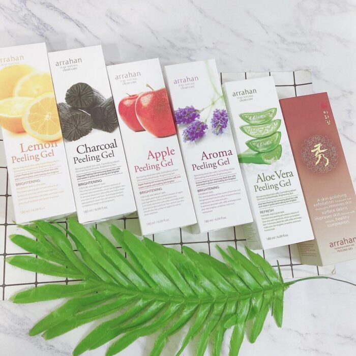 Tẩy Da Chết Arrahan Peeling Gel hoa quả