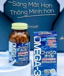 Viên uống dầu cá Omega 3 Orihiro Nhật Bản