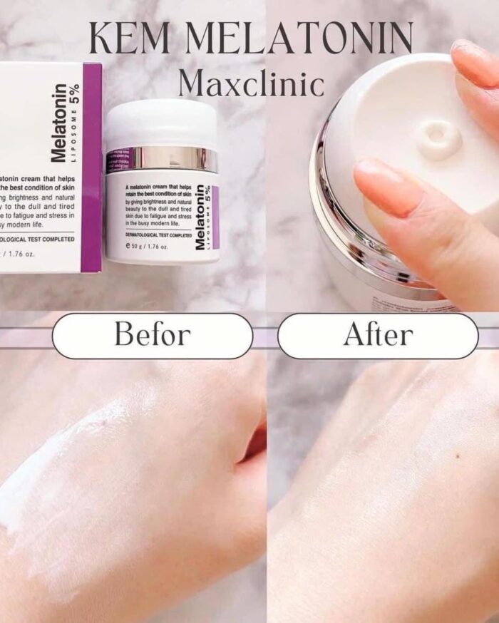 Kem nám MAXCLINIC Time Return Melatonin Cream