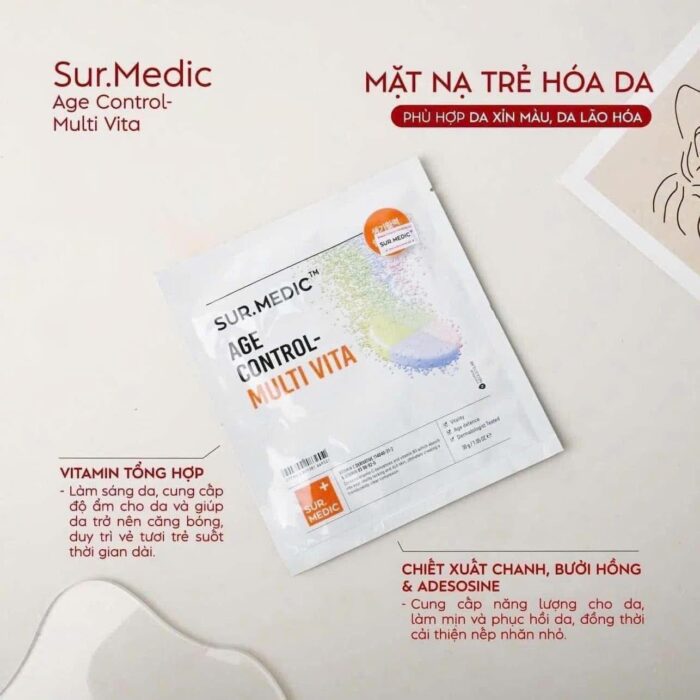 Mặt Nạ Sur Medic Super Hyaluronic 100™ Aqua Mask
