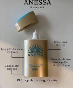 kem chong nang anessa perfect uv sunscreen skincare milk spf50 pa2