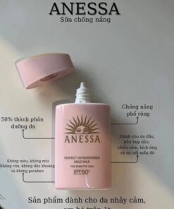 kem chong nang anessa perfect uv sunscreen skincare milk spf50 pa3