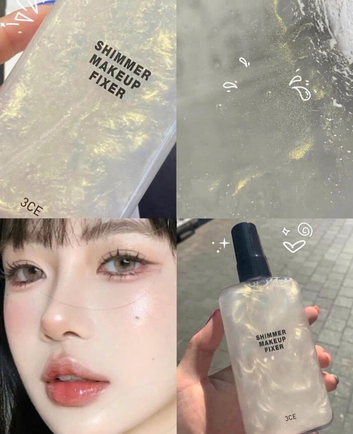 Xịt Khóa Nền 3CE Makeup Fixer Mist