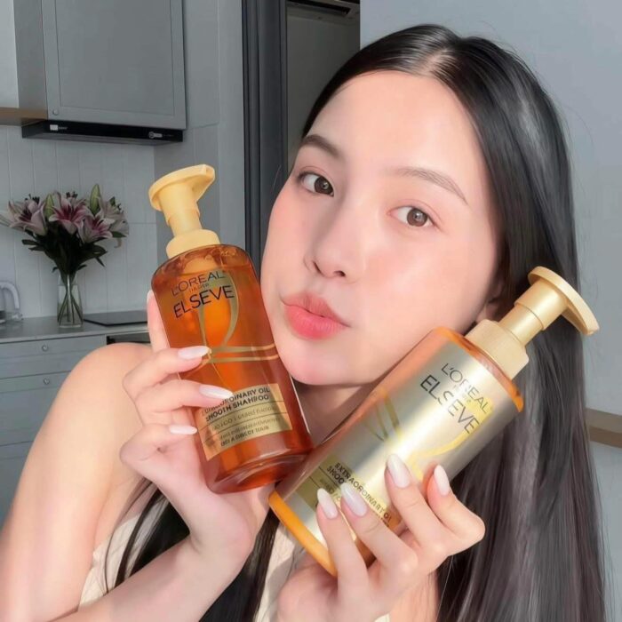 Dầu gội LOreal Paris Elseve Extraordinary Oil Smooth Shampoo