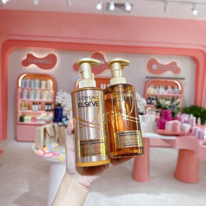 Dầu gội LOreal Paris Elseve Extraordinary Oil Smooth Shampoo