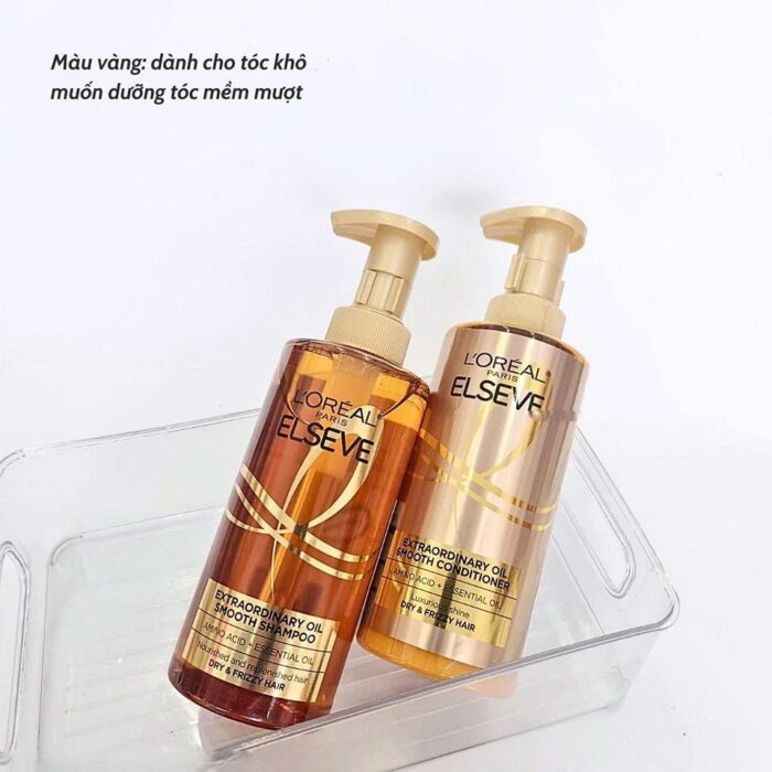 Dầu gội LOreal Paris Elseve Extraordinary Oil Smooth Shampoo
