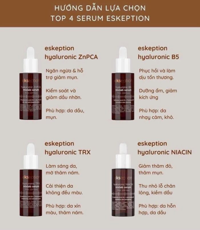Serum Ekseption TRX, PCA, Peptide, Hyaluronic