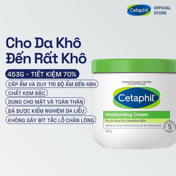 Kem dưỡng ẩm Cetaphil Moisturizing Cream