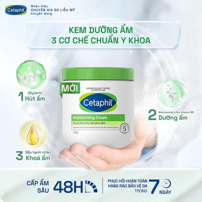 Kem dưỡng ẩm Cetaphil Moisturizing Cream