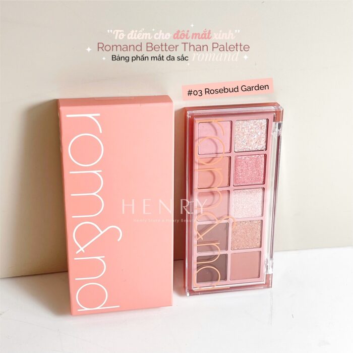 Phấn mắt Romand Better Than Eye Palette
