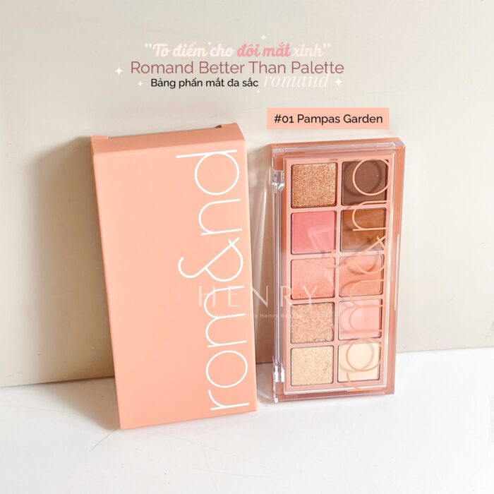 Phấn mắt Romand Better Than Eye Palette