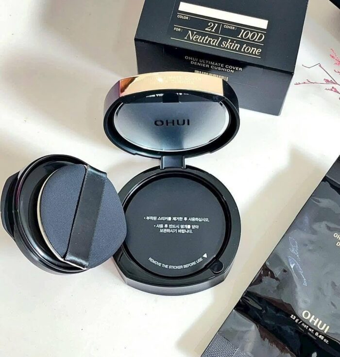 Phấn nước Ohui Ultimate Cover Denier Cushion Mẫu Mới