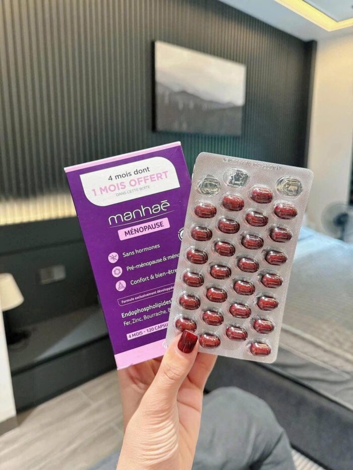 Viên uống Manhae Menopause cân bằng nội tiết tố