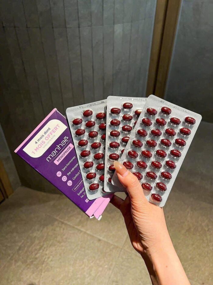 Viên uống Manhae Menopause cân bằng nội tiết tố