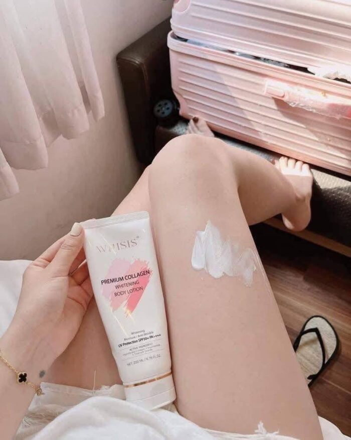 Kem Whisis premium collagen whitening body lotion