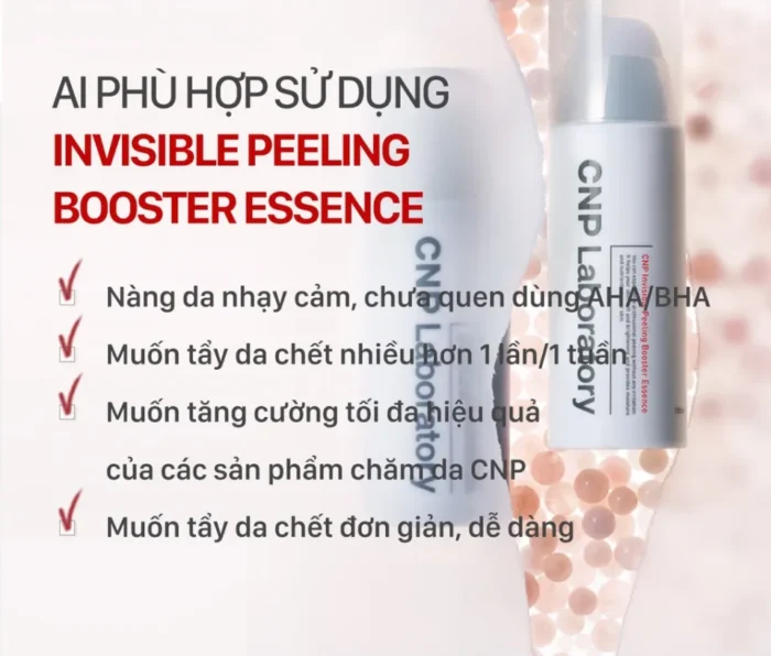 Tẩy Da Chết CNP Laboratory Invisible Peeling Booster Essence