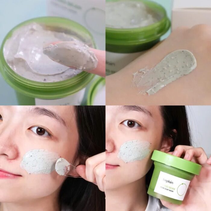 Mặt nạ đất sét Beplain Mung Bean Pore Clay Mask