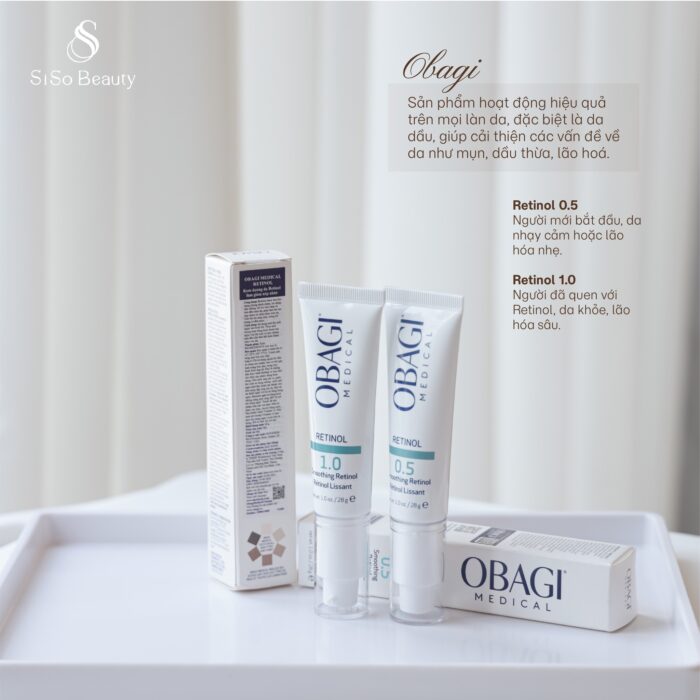 Kem dưỡng Obagi Retinol Cream chống lão hoá ngăn mụn
