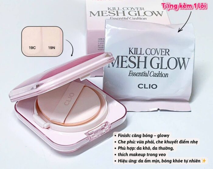 Phấn Nước Clio Kill Cover Cushion Mẫu Mới
