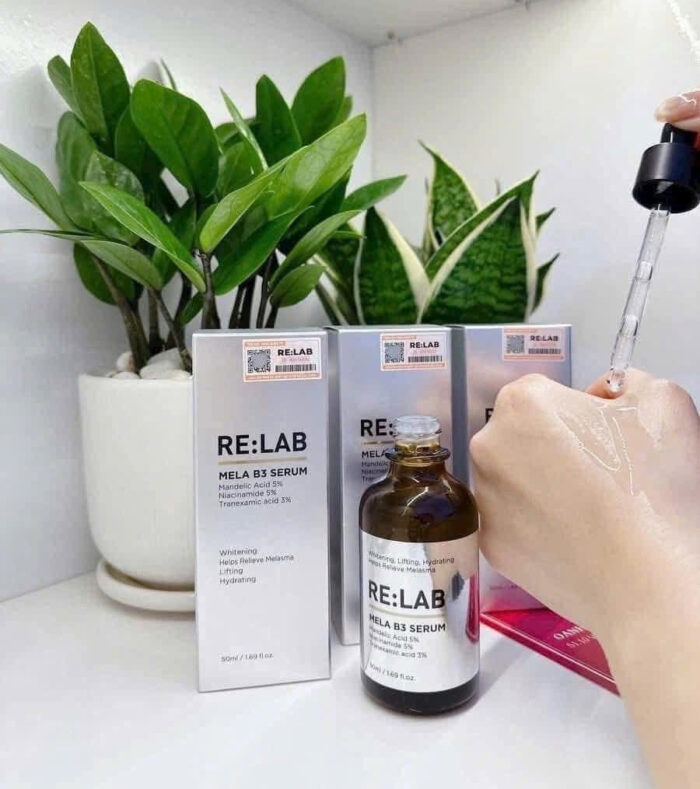 Serum Relab Mela B3 Dưỡng Trắng Mờ Nám Mụn