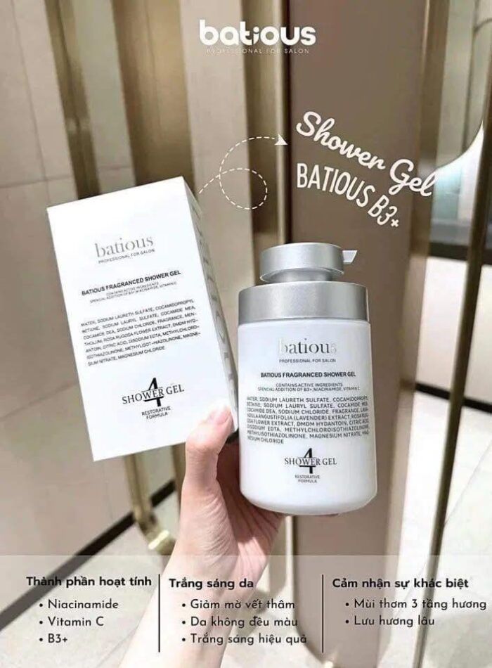 Sữa Tắm Batious Fragranced Shower Gel