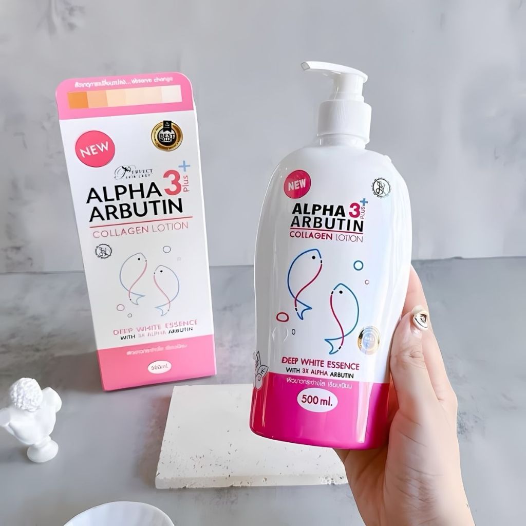 KEM DƯỠNG TRẮNG DA ALPHA ARBUTIN COLLAGEN BODY SERUM VỚI CHỈ SỐ CHỐNG NẮNG CAO