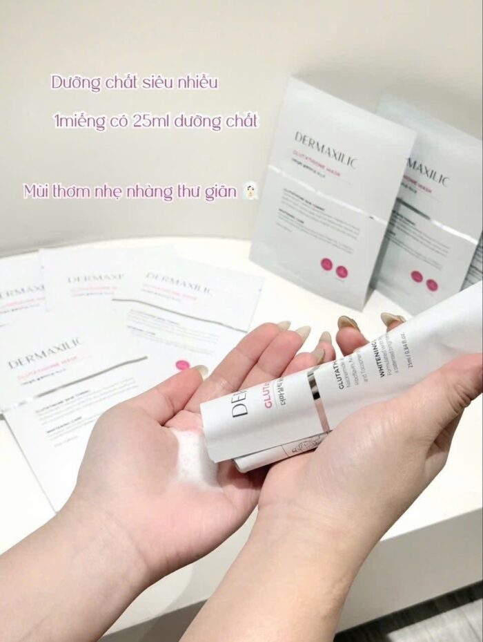 Mặt nạ Dermaxilic Glutathione Mask