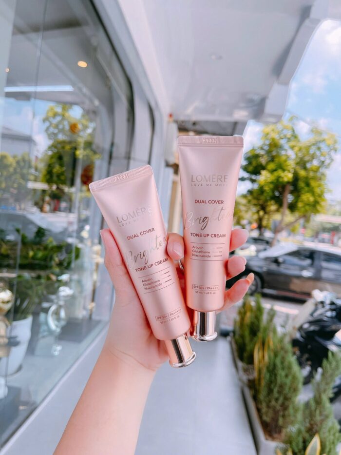 Kem dưỡng Lomere Dual Cover Brightening Tone Up
