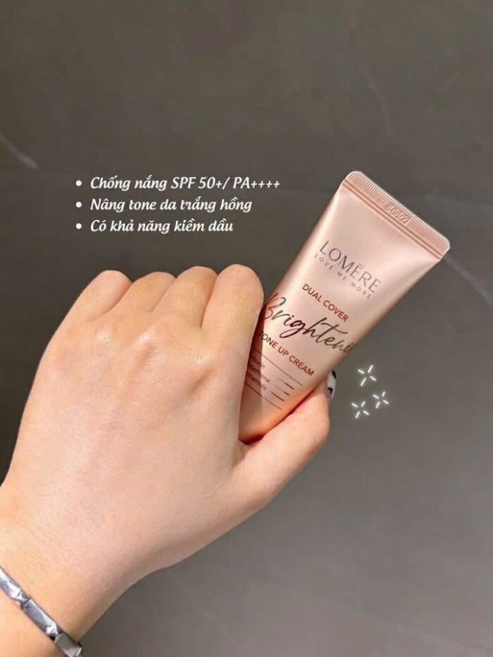 Kem dưỡng Lomere Dual Cover Brightening Tone Up