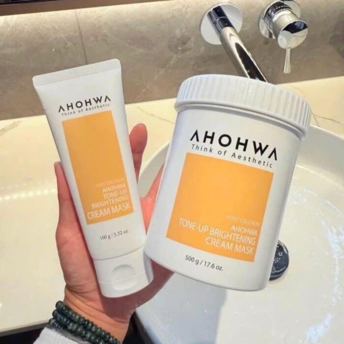 Mặt Nạ Ủ trắng Ahohwa Tone up Brightening Cream Mask