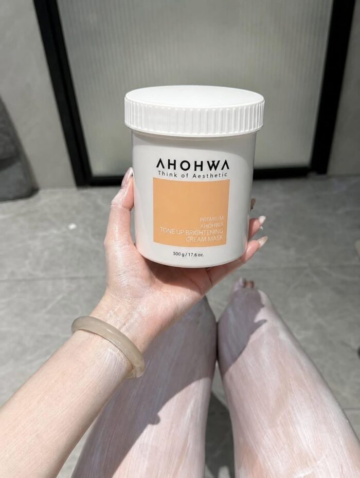 Mặt Nạ Ủ trắng Ahohwa Tone up Brightening Cream Mask