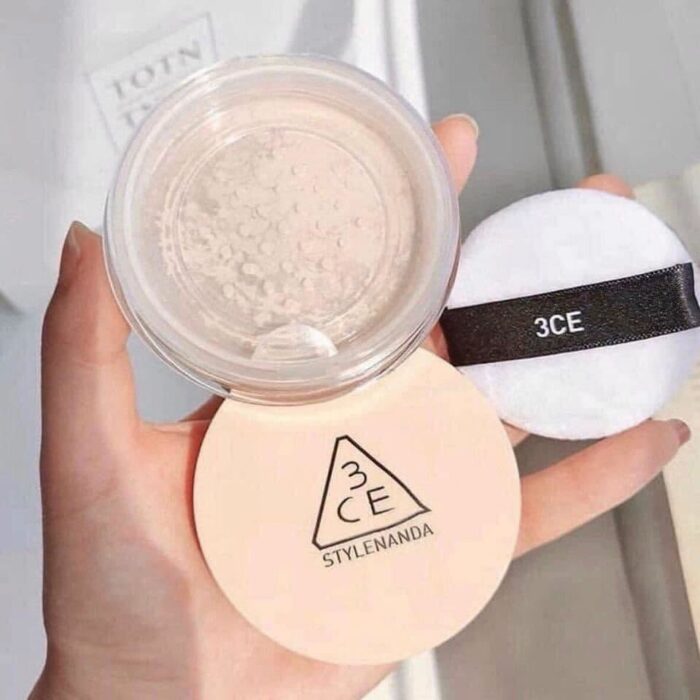 Phấn phủ bột 3CE Stylenanda Natural Finish Loose Powder