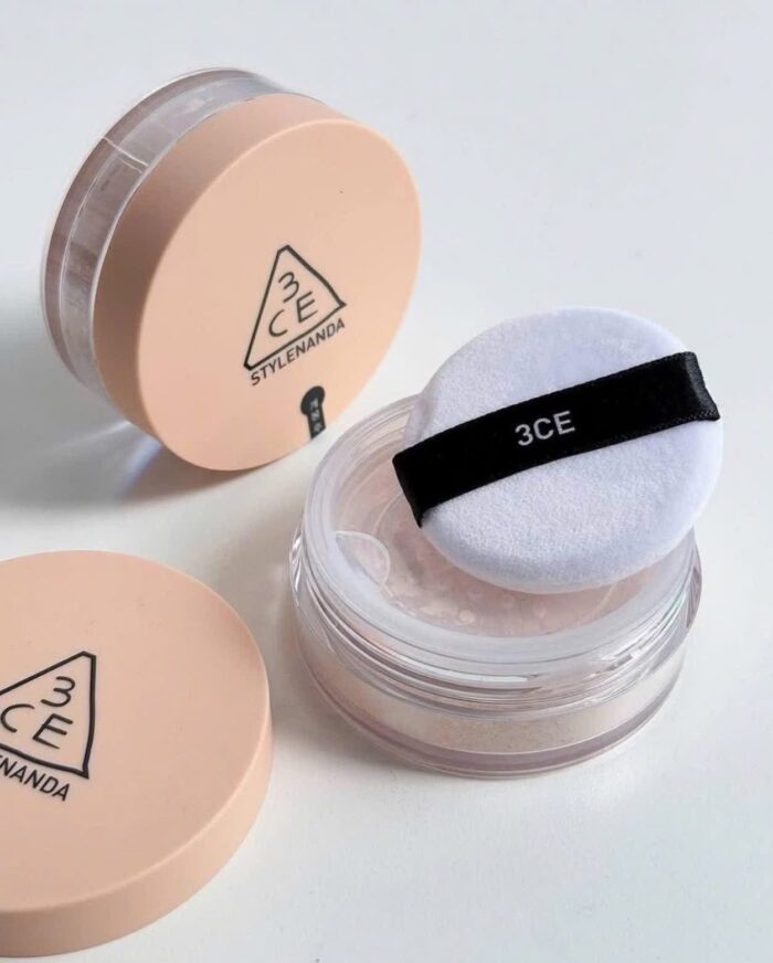Phấn phủ bột 3CE Stylenanda Natural Finish Loose Powder