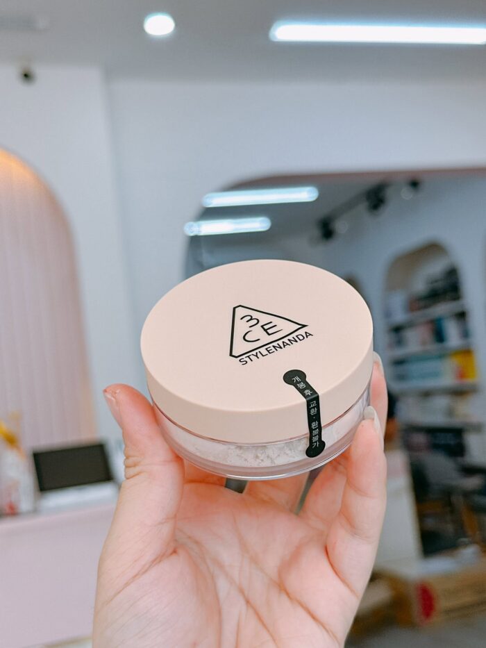 Phấn phủ bột 3CE Stylenanda Natural Finish Loose Powder