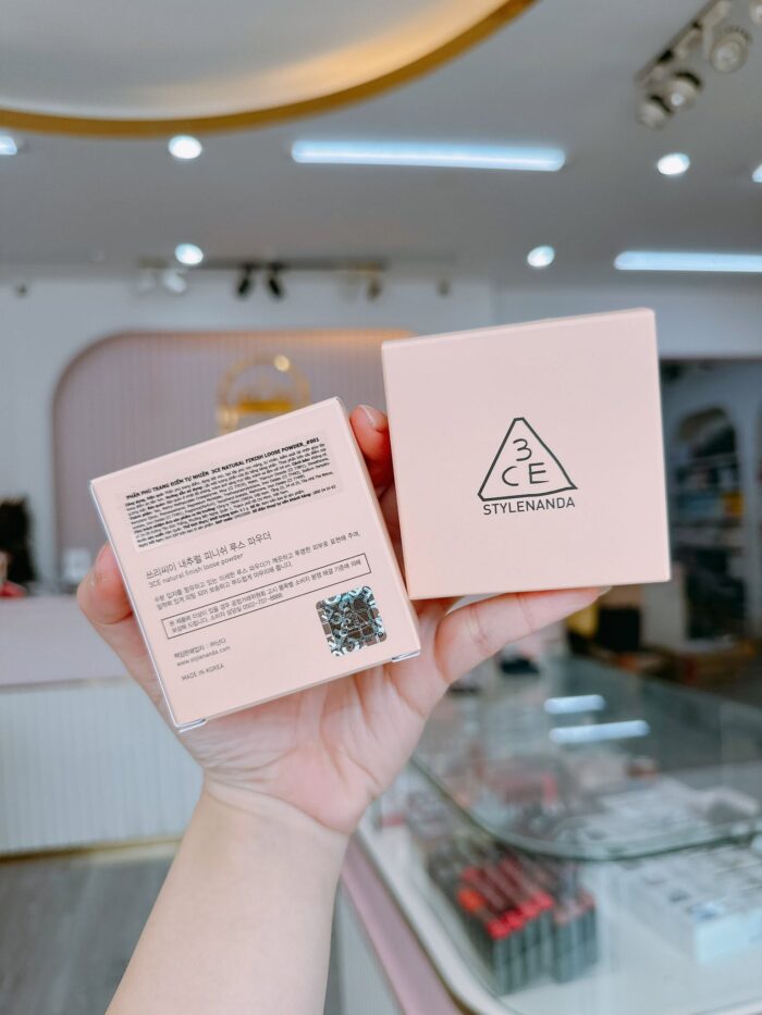 Phấn phủ bột 3CE Stylenanda Natural Finish Loose Powder