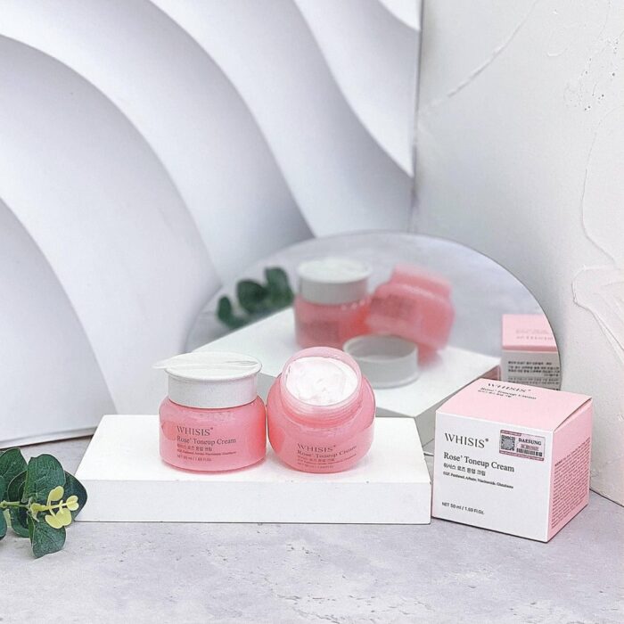 Kem Dưỡng Whisis Rose Toneup Cream