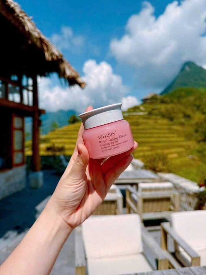Kem Dưỡng Whisis Rose Toneup Cream