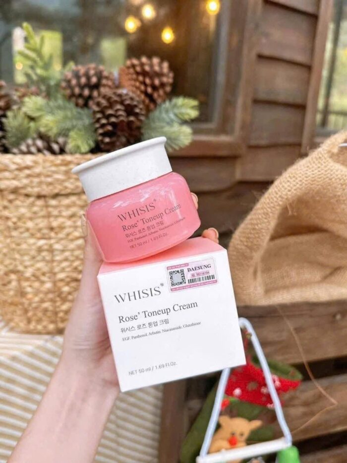 Kem Dưỡng Whisis Rose Toneup Cream