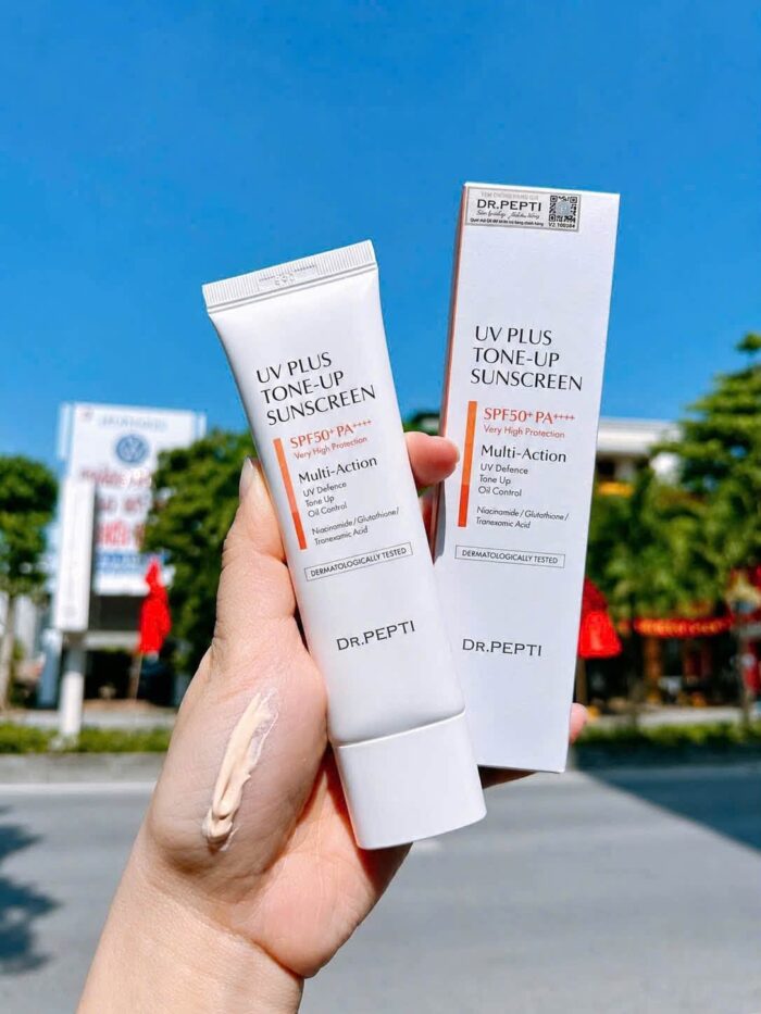 Kem chống nắng Dr Pepti UV Plus Tone Up Sunscreen