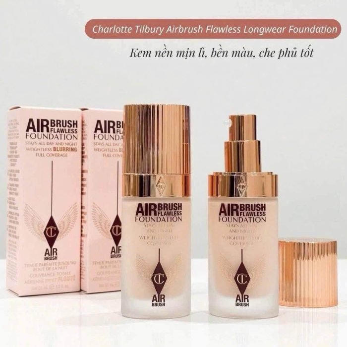 Kem nền Charlotte Tilbury Airbrush Flawless Foundation
