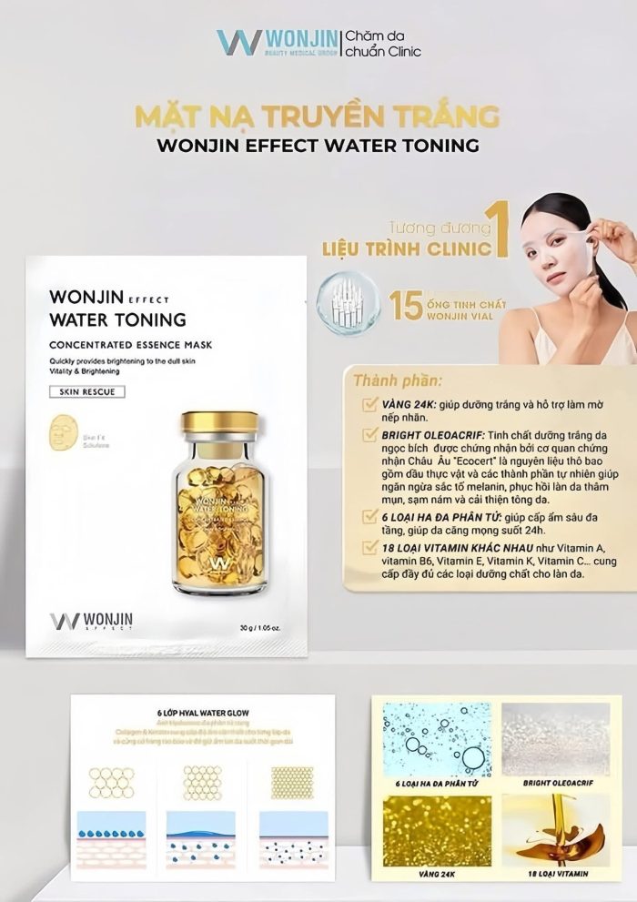 Mặt Nạ Wonjin Effect Essence Mask