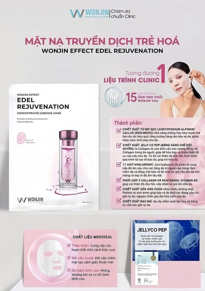 Mặt Nạ Wonjin Effect Essence Mask