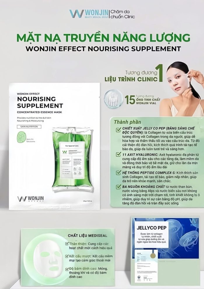 Mặt Nạ Wonjin Effect Essence Mask