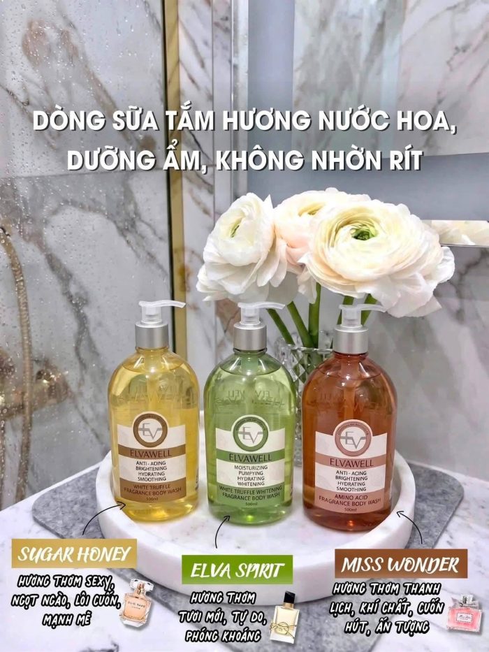 Sữa tắm Elvawell