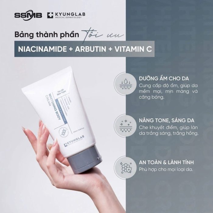 Kem Body KyungLab Whitening Cream