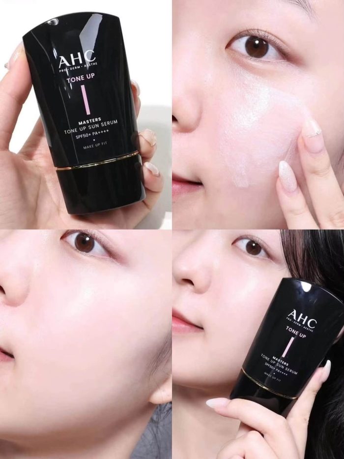 Kem chống nắng AHC Masters Tone Up Sun Serum