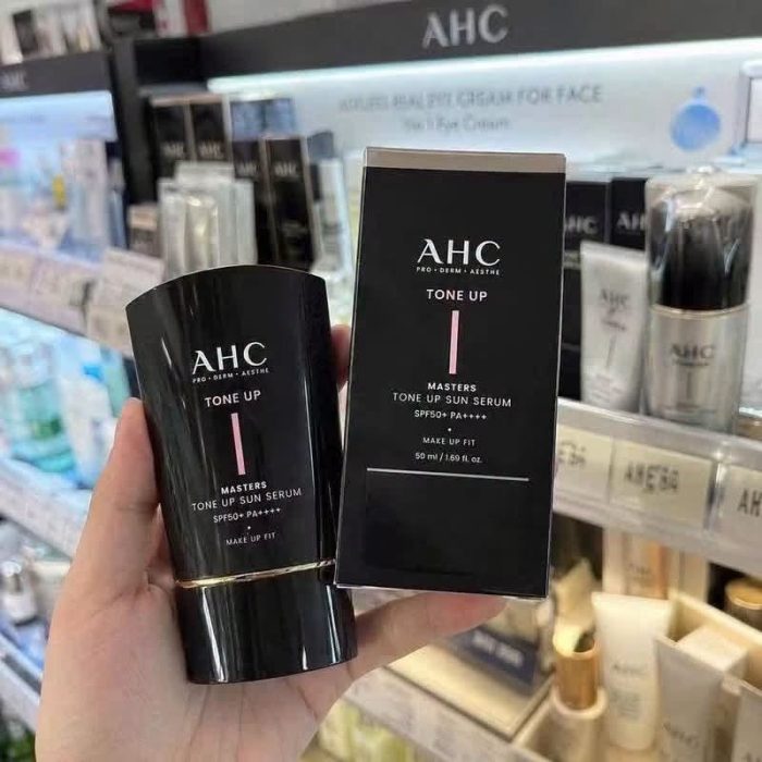 Kem chống nắng AHC Masters Tone Up Sun Serum