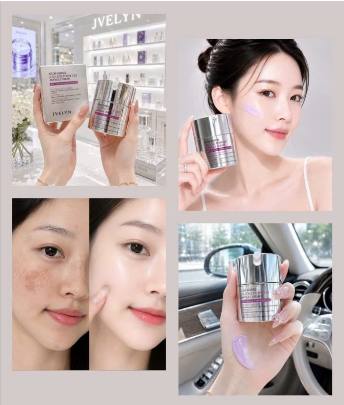 Kem dưỡng Jvelyn Stop Aging Azulene PDRN 333 Ampoule Cream