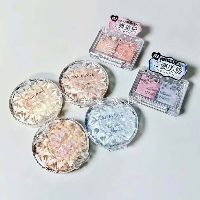 Phấn bắt sáng Canmake highlight Munyutto Highlighter